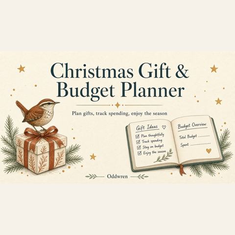 Christmas Gift & Budget Planner by Oddwren